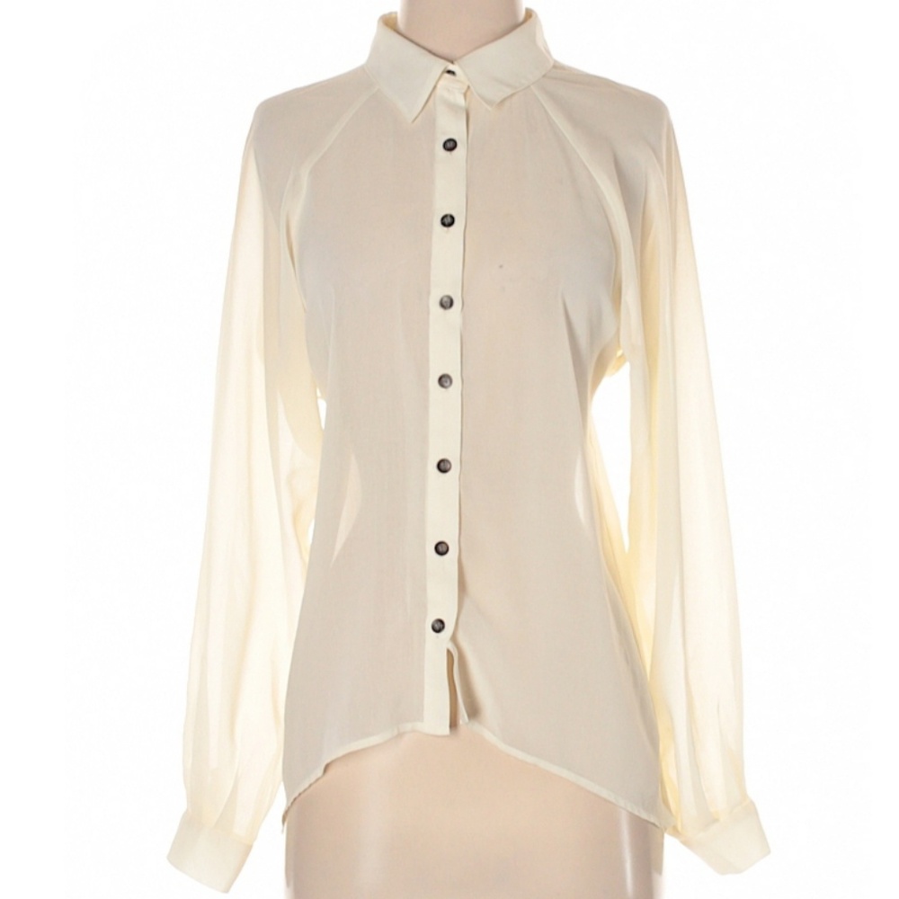 Patterson Blouse High-Low Lace Back XS - Picture 2 of 5